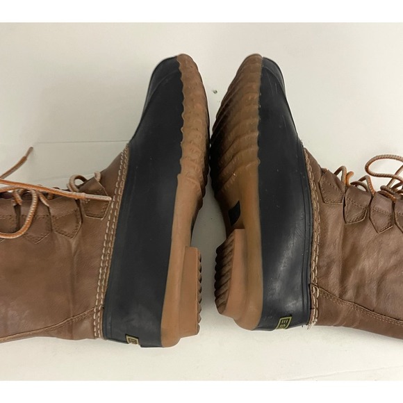Esprit Willow Duck Boots Sz 6 Women's Brown Black Ankle - Picture 12 of 15